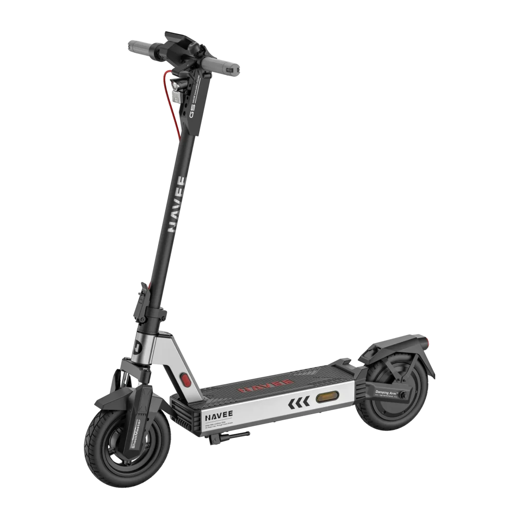 Patinete Eléctrico NAVEE G5 400W 45km 32km/h 10 pulgadas Gris claro