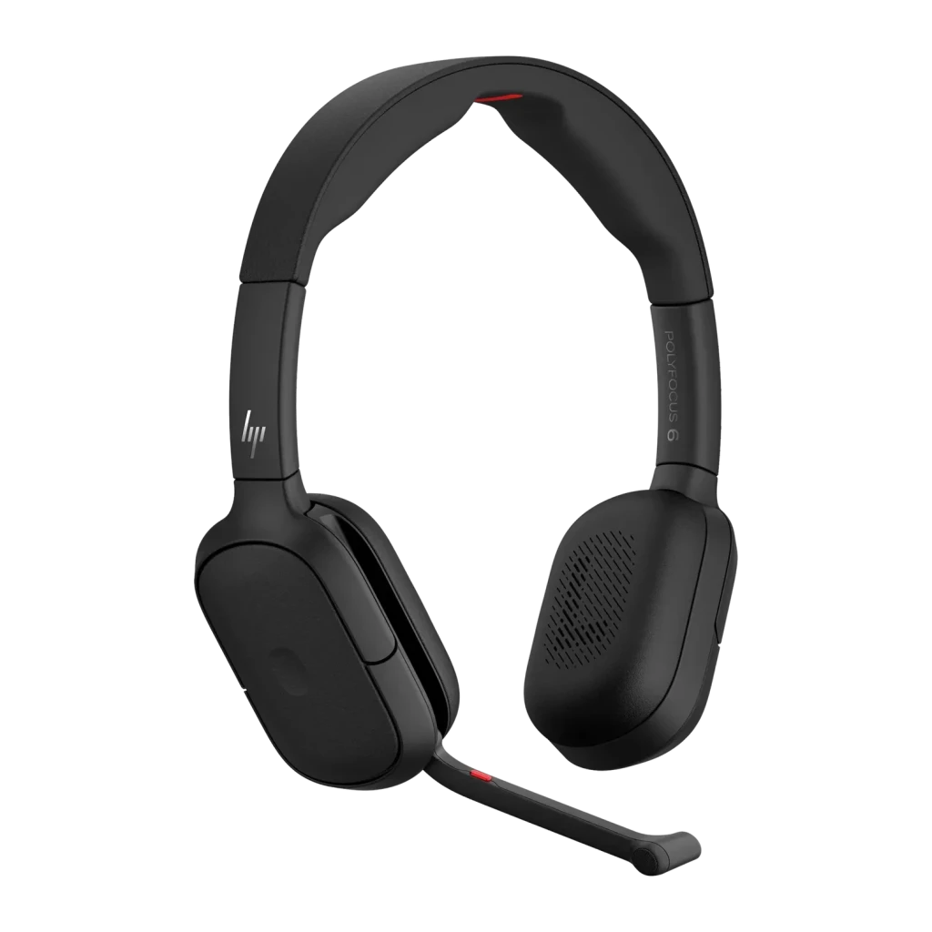 Auriculares HP Poly Focus 625 Cancelación de Ruido Diadema Bluetooth 6.0 USB-C Negro