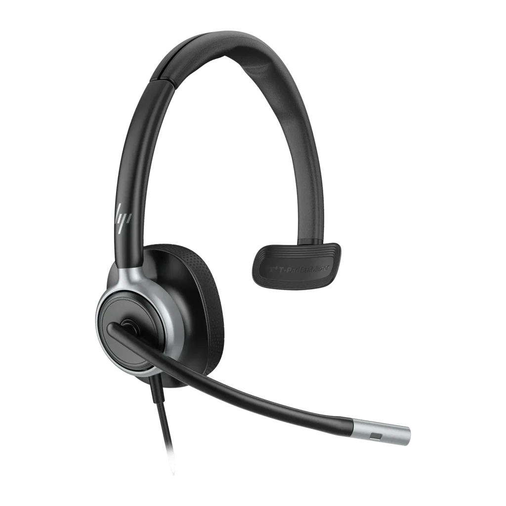 Auriculares HP Poly Mission 615 Cancelación de Ruido Diadema USB-C / USB-A Negro