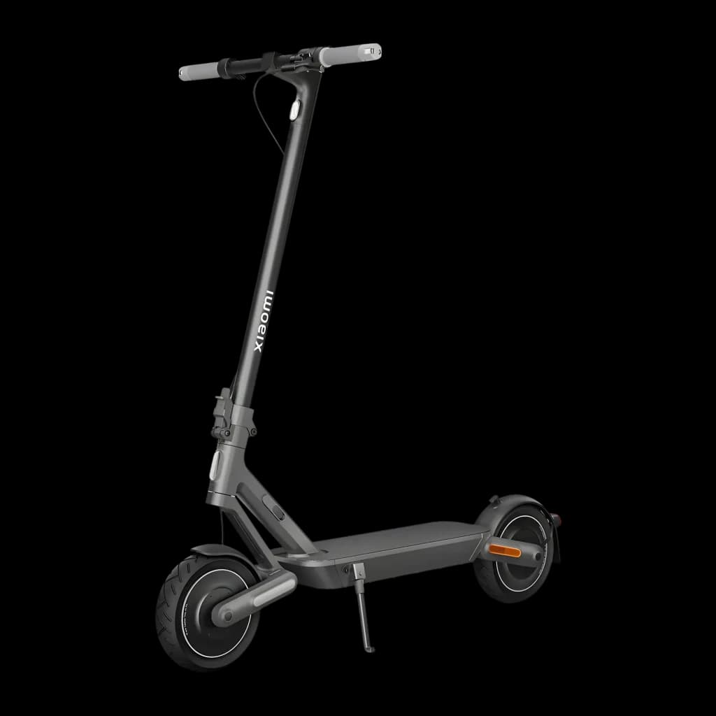 Patinete Eléctrico Xiaomi Electric Scooter 4 Ultra 500W 70km 25km/h Negro, vista frontal: estructura plegable, manillar