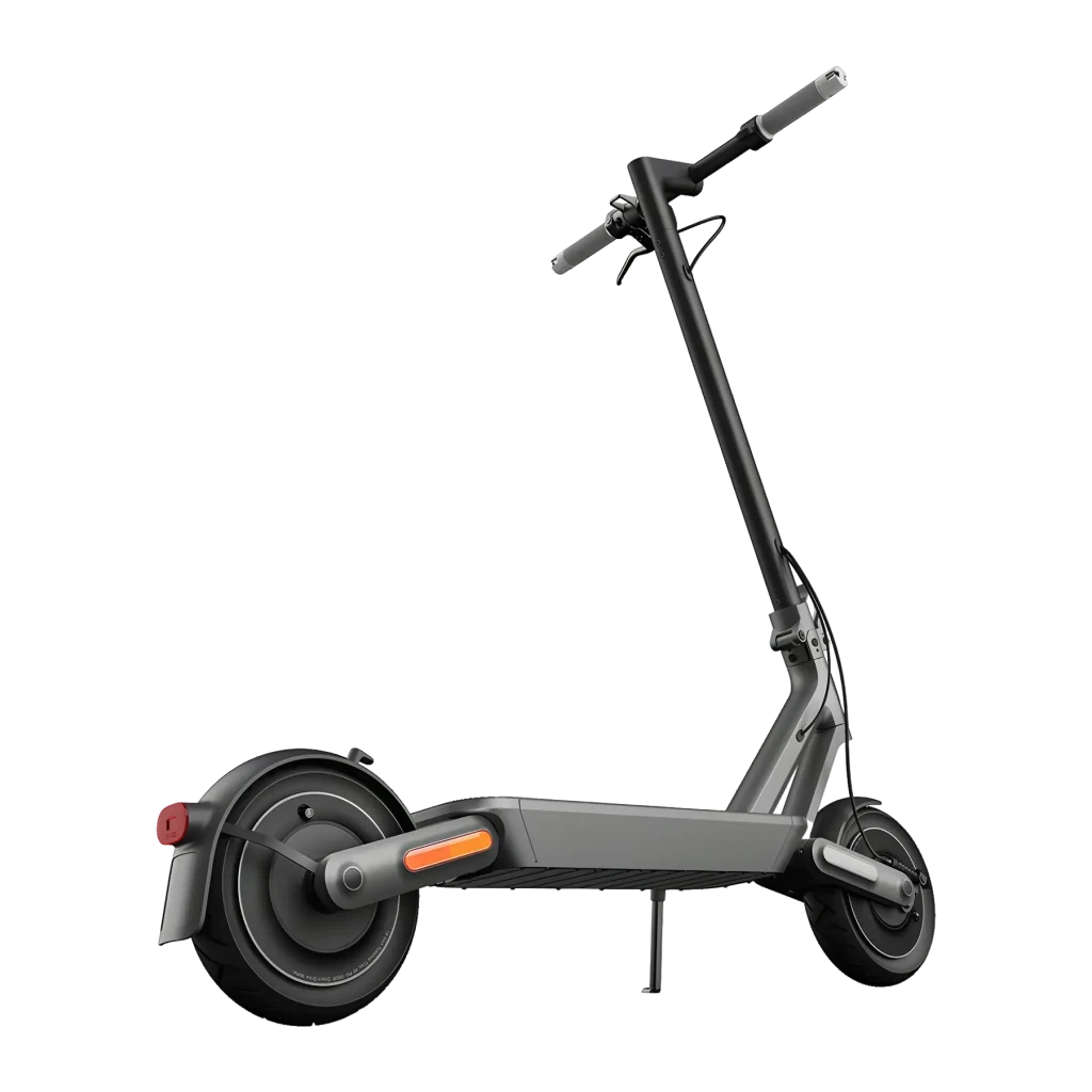 Patinete Eléctrico Xiaomi Electric Scooter 4 Ultra 500W 70km 25km/h Negro, vista trasera: rueda trasera con motor, luz roja