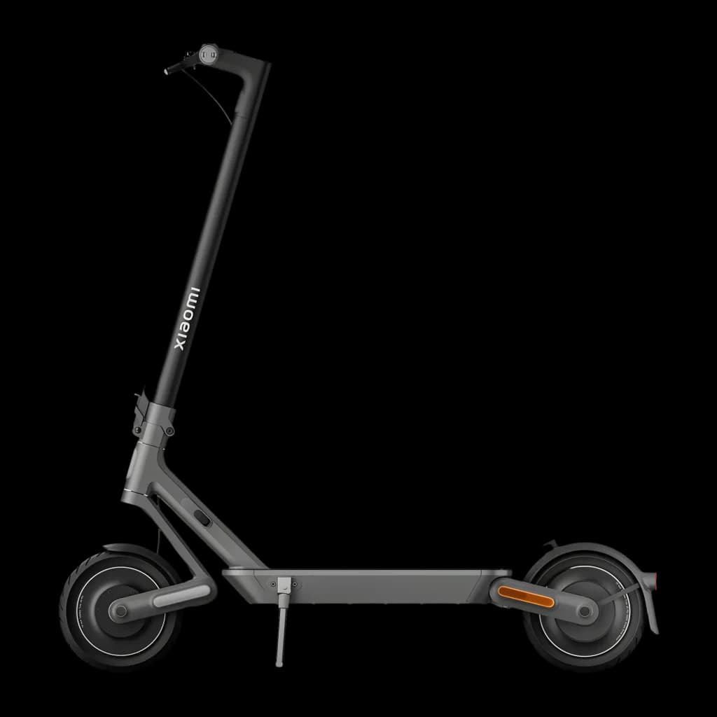 Patinete Eléctrico Xiaomi Electric Scooter 4 Ultra 500W 70km 25km/h Negro, detalle lateral: manillar, mecanismo plegable