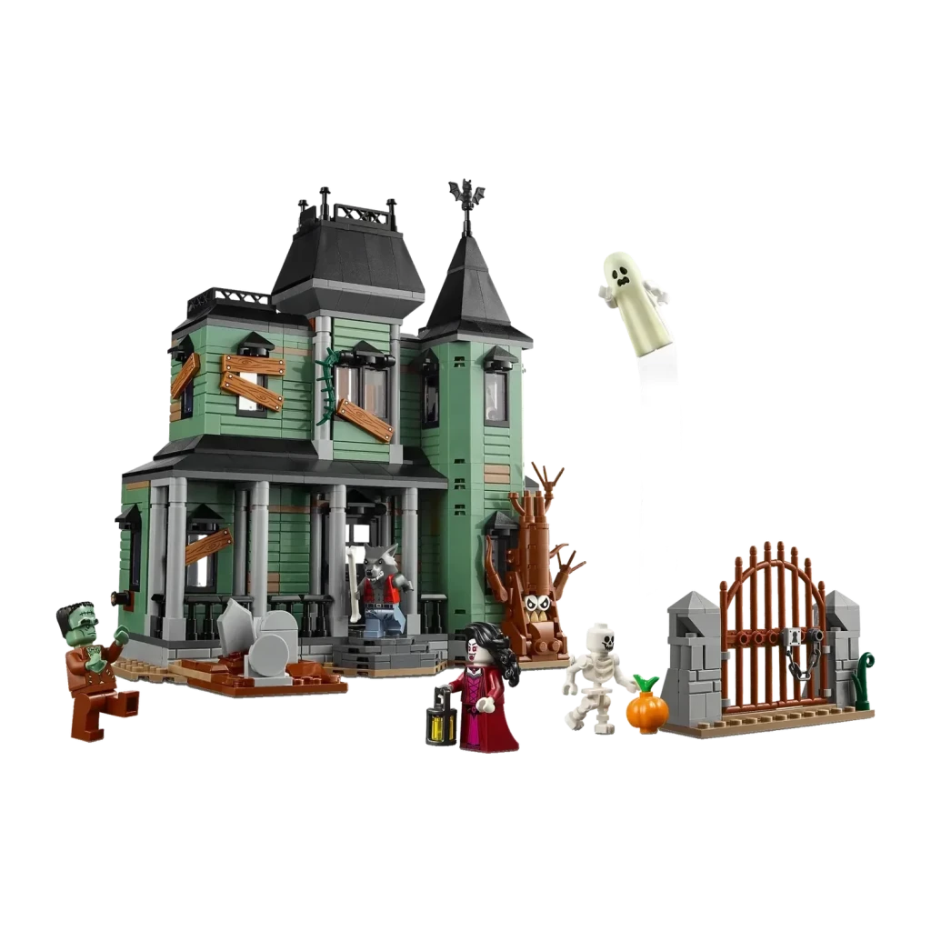Set de construction LEGO Creator Manoir Hanté 31167 736 pièces 9+ ans, détail: minifigurines Frankenstein, vampire