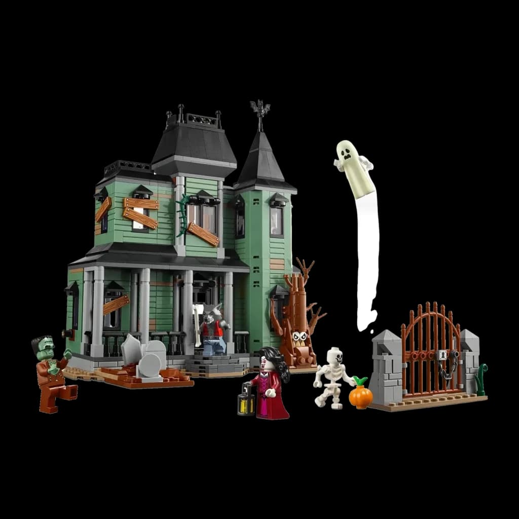 Set de construction LEGO Creator Manoir Hanté 31167 736 pièces 9+ ans, détail: minifigurines Frankenstein, vampire