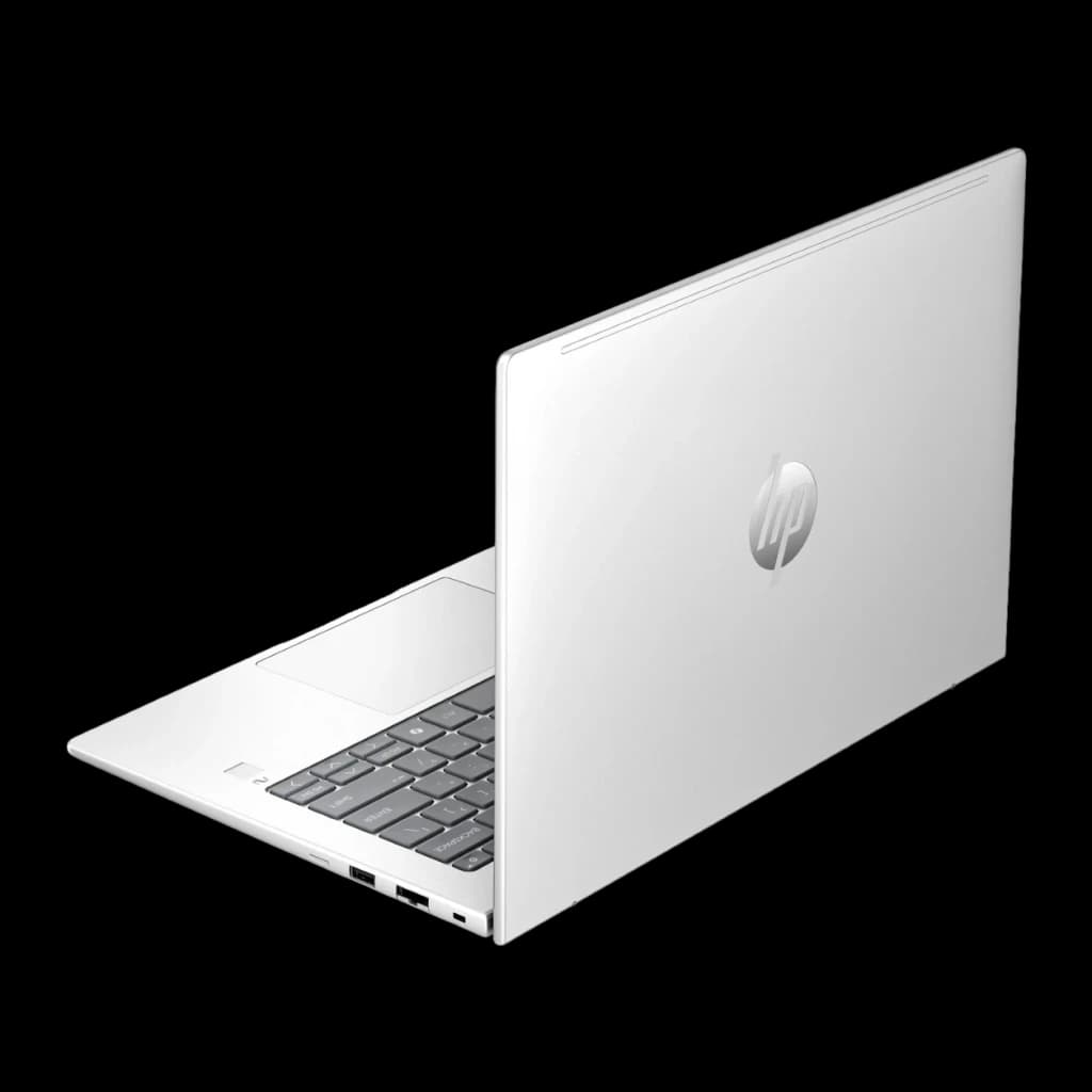 Portátil HP ProBook 4 G1q 16GB/512GB 14 pulgadas IPS WUXGA Snapdragon X1-26-100 SSD NVMe Windows 11 Pro Plata, vista