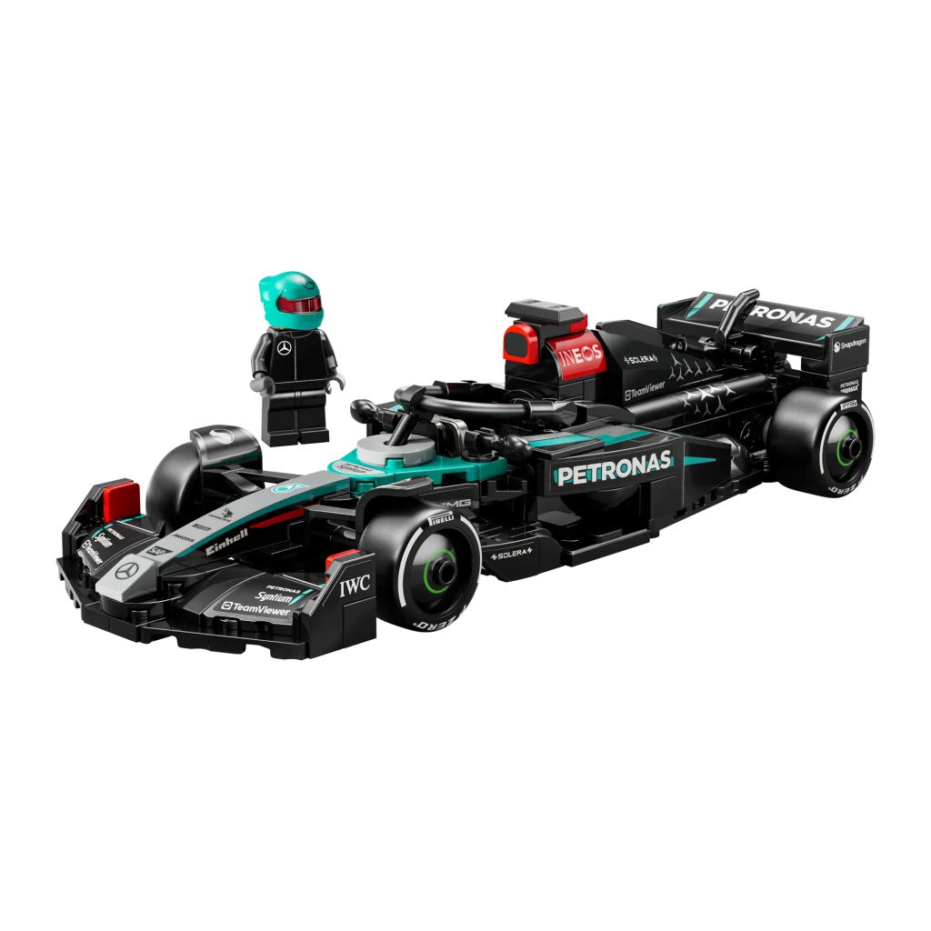 Set de construcción LEGO Speed Champions Coche de Carreras Mercedes-AMG F1 W15 77244 267 piezas 10+ años, vista frontal