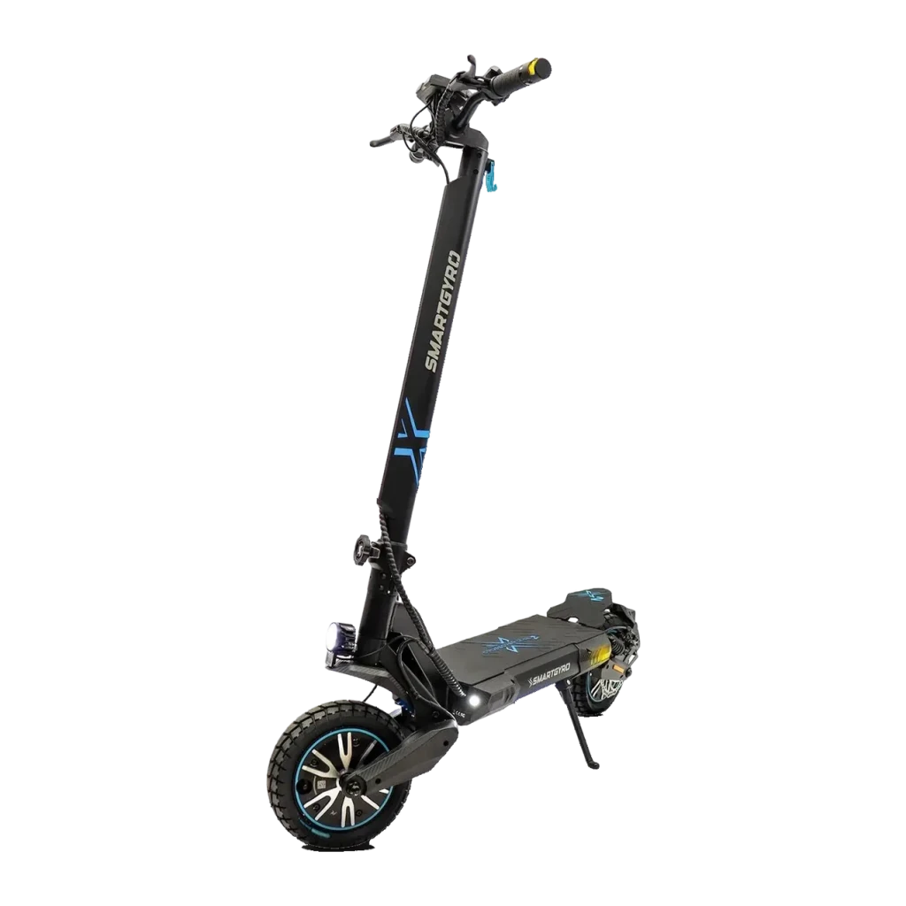 Patinete eléctrico smartGyro CrossOver Dual Max 2 LR 1000W 60km 25km/h 10 pulgadas Negro