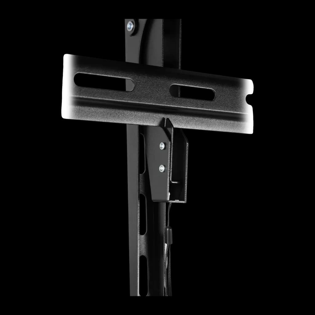 Support TV Equip Noir Mural Inclinable ±10° 60 pouces-120 pouces 650339, détail: rail horizontal et mécanisme