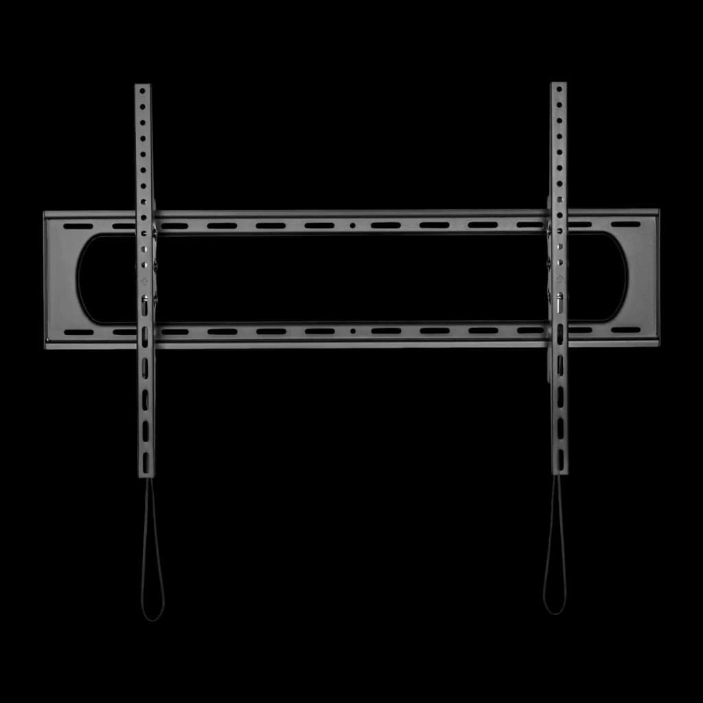 Support TV Equip Noir Mural Inclinable ±10° 60 pouces-120 pouces 650339, détail: platine avant avec fentes de réglage