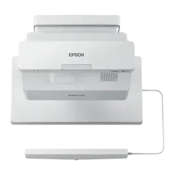 Projetor Epson Ultra-Curto Full HD 1080p 3600 Lúmens ANSI Laser 3LCD Branco EB-735Fi, vista frontal: corpo branco