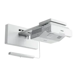 Projetor Epson Ultra-Curto Full HD 1080p 3600 Lúmens ANSI Laser 3LCD Branco EB-735Fi, detalhe: suporte de parede