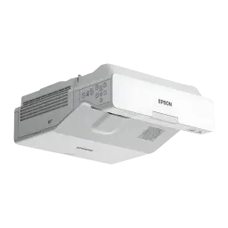 Projetor Epson Ultra-Curto Full HD 1080p 3600 Lúmens ANSI Laser 3LCD Branco EB-735Fi, detalhe: vista superior em ângulo