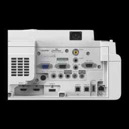 Projetor Epson Ultra-Curto Full HD 1080p 3600 Lúmens ANSI Laser 3LCD Branco EB-735Fi, vista traseira: painel com 3 HDMI