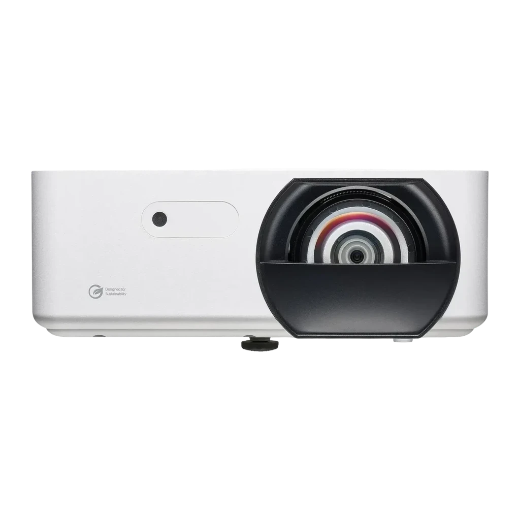 Projecteur Optoma Ultra-Courte Focale 0,49:1 Full HD 1080p 3300 Lumens ANSI DLP Blanc LH351ST, détail: vue frontale