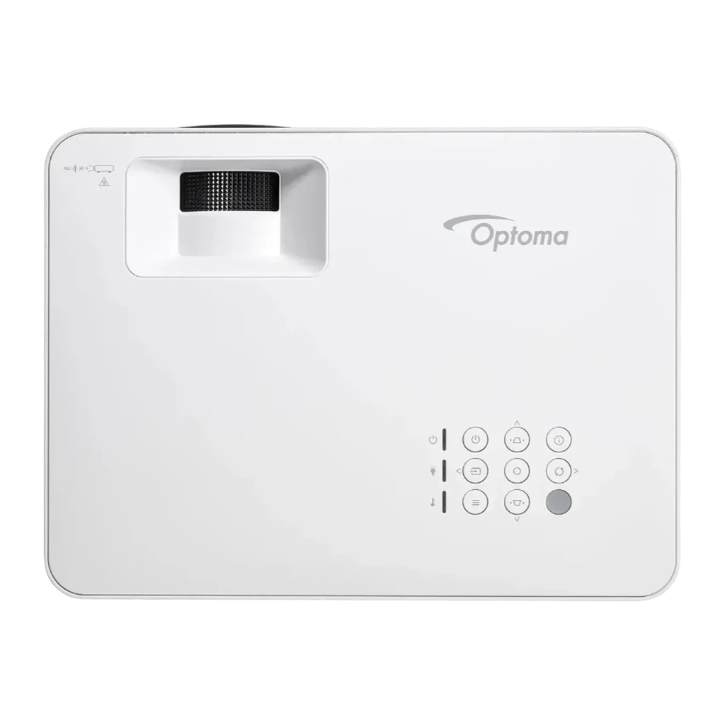 Projecteur Optoma Ultra-Courte Focale 0,49:1 Full HD 1080p 3300 Lumens ANSI DLP Blanc LH351ST, détail: vue du dessus