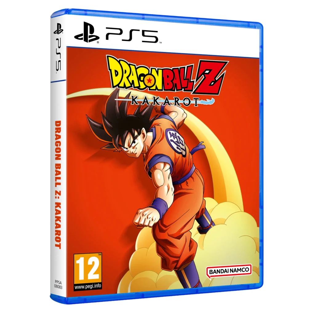 Videojuego Bandai Namco Dragon Ball Z: Kakarot Estándar PS5, detalle: carátula frontal con Goku en pose de ataque