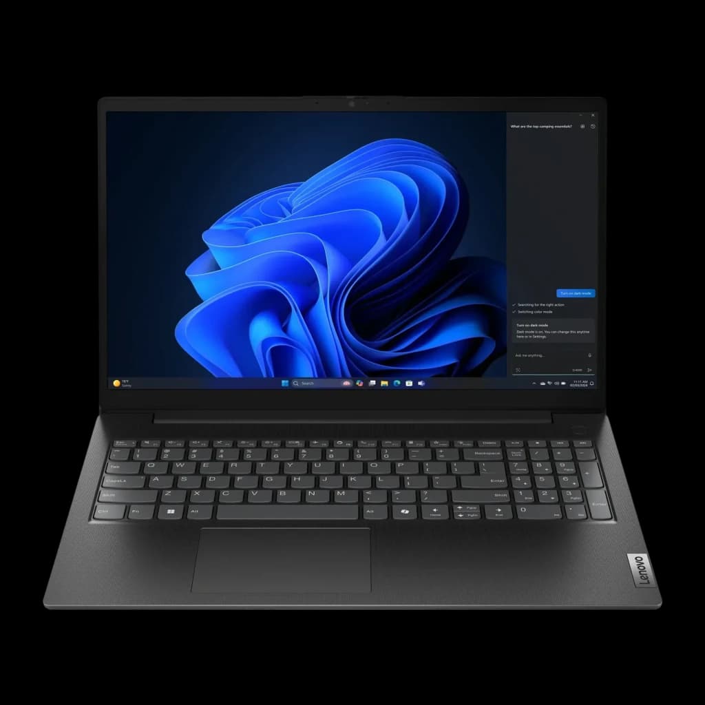 Portátil Lenovo V15 G5 IRL 16GB/512GB SSD 15,6 polegadas FHD Intel Core 5 210H NVMe PCIe 4.0 Windows 11 Pro Preto, vista