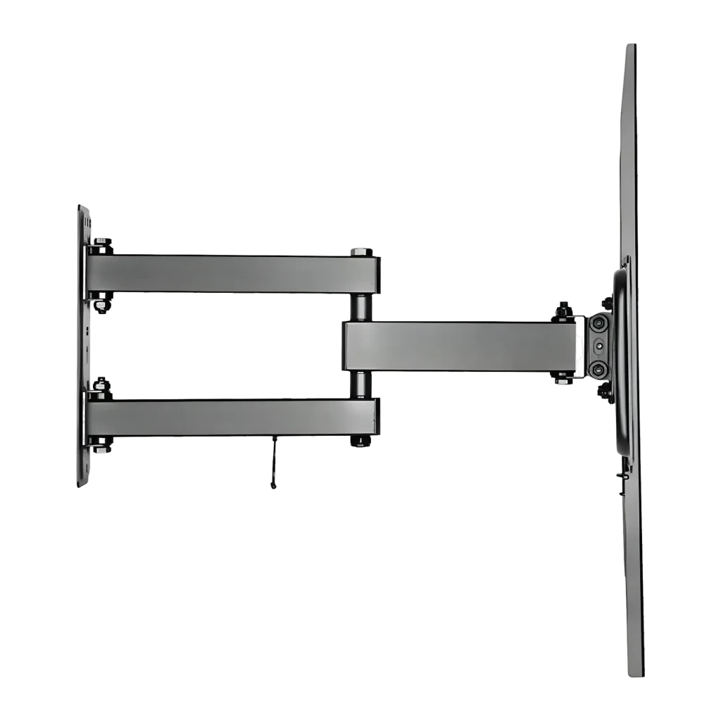 Support TV Equip Noir Mural Articulé Pivotant et Inclinable 37-70 pouces 650342, détail: double bras étendu latéralement
