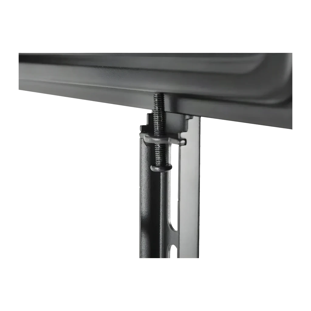 Support TV Equip Noir Mural Articulé Pivotant et Inclinable 37-70 pouces 650342, détail: vis de réglage d'inclinaison