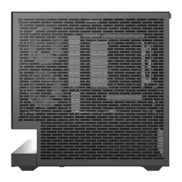 Caja PC Darkflash F1 Cristal Templado ATX/M-ATX/ITX Negro, detalle: panel lateral izquierdo con malla perforada