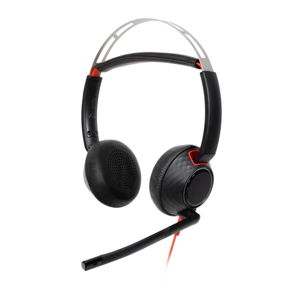 Poly Negro Auriculares Blackwire 5220 Stereo Diadema Usb-C