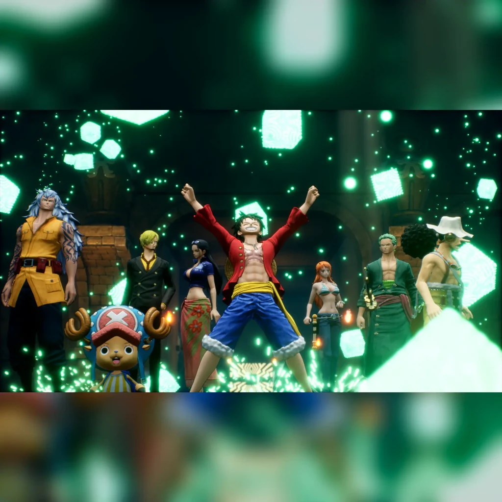 Videojuego Bandai Namco Entertainment One Piece: Odyssey Estándar PS5, en uso: Luffy y la tripulación Sombrero de Paja