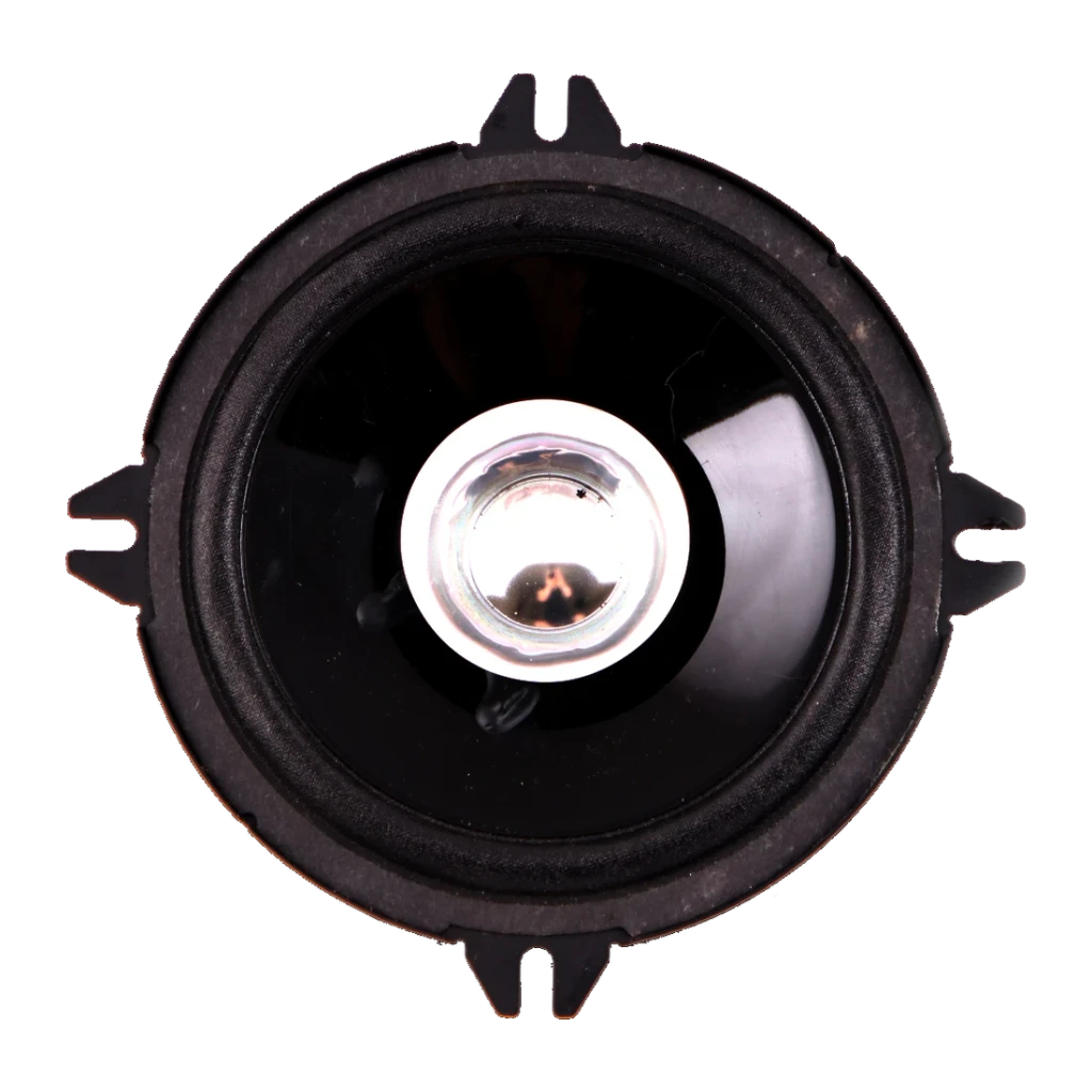 Altavoces para coche JVC 2 vías 30W RMS Negro CS-J510X, detalle: vista frontal del woofer con tweeter central plateado