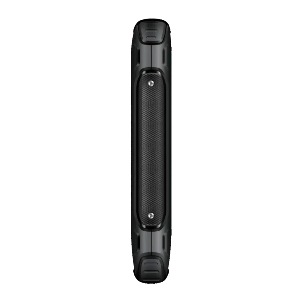 MaxCom Strong MM918 4G VoLTE Preto IP68 2500mAh 2.4 polegadas, detalhe lateral: grelha de altifalante texturizada