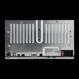 Autorradio Pioneer Negro 6.2 pulgadas 2 DIN Bluetooth AVH-A240DAB, vista trasera: carcasa metálica con rejillas