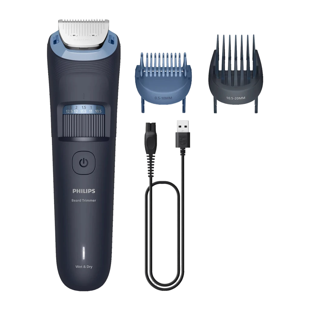 Cortapelos Philips Beard Trimmer 3000 Seco y Mojado 80min Negro BT3665/15
