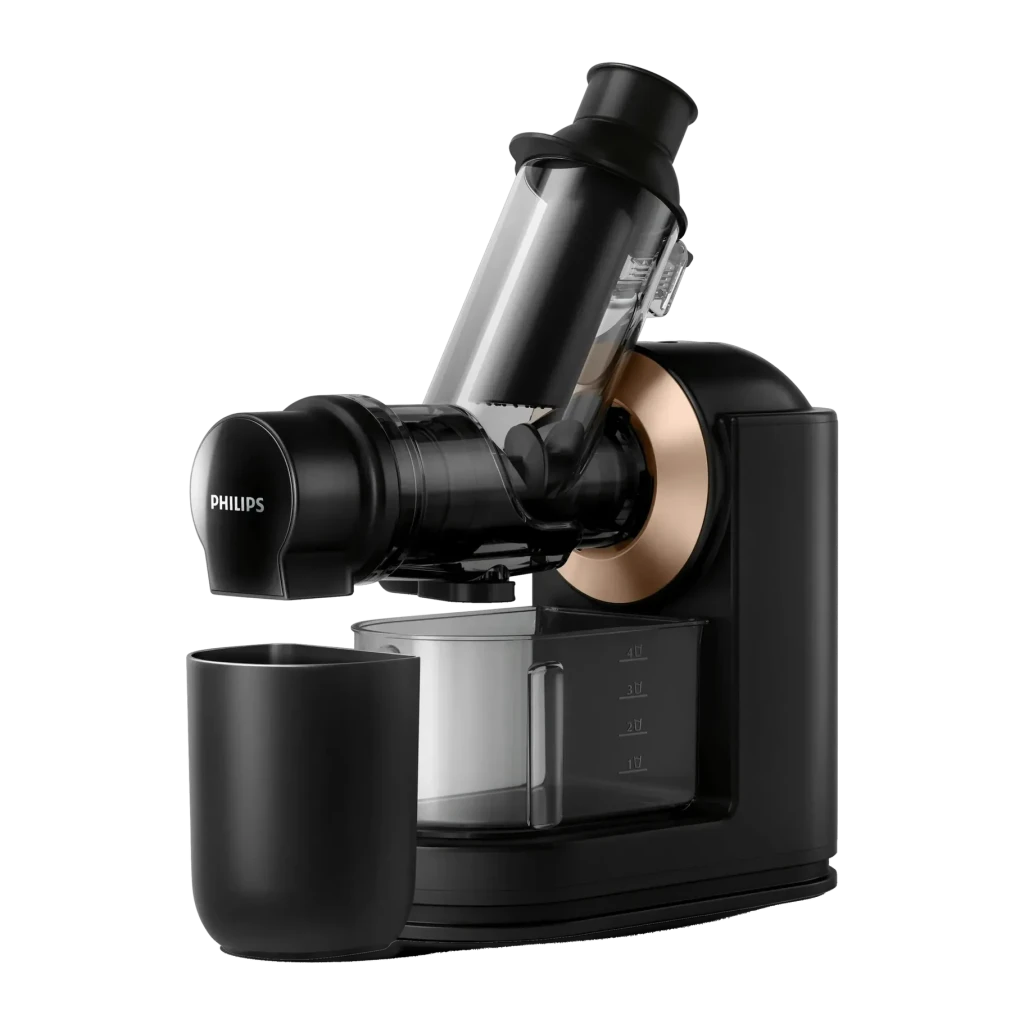 Extractor de zumo lento Philips Viva Collection 1L 150W 4 velocidades Negro HR1888/70