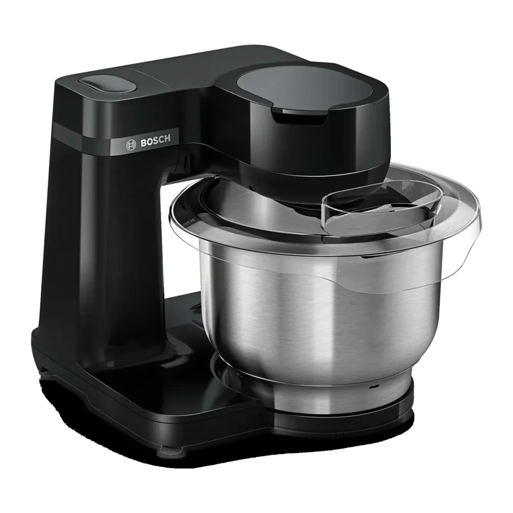 Robot de cocina Bosch MUM Serie 2 3,8L 700W 4 Velocidades Negro MUMS2EB01