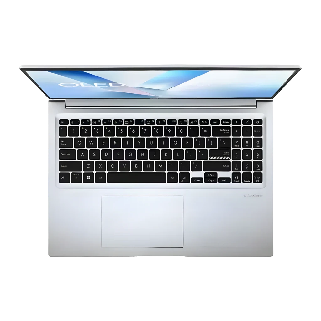 Portátil ASUS Vivobook 16 OLED 16GB/512GB 16 pulgadas AMD Ryzen 5 150 NVMe PCIe 4.0 Windows 11 Home Plata D1605NAQ-SH165W