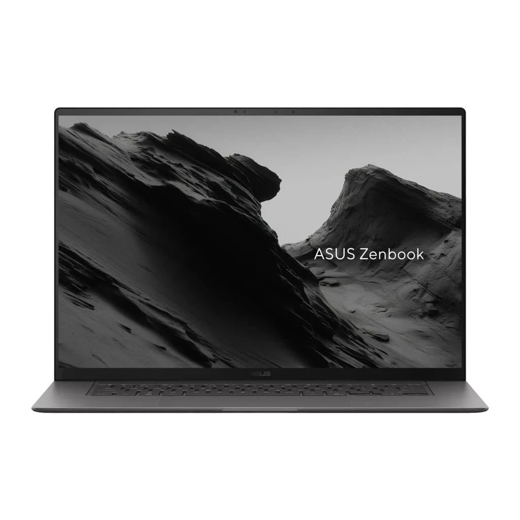 Portátil ASUS Zenbook S16 OLED 32GB/1TB 16 pulgadas 3K AMD Ryzen AI 7 445 SSD NVMe PCIe 4.0 Windows 11 Pro Gris Teclado Francés UM5606GA