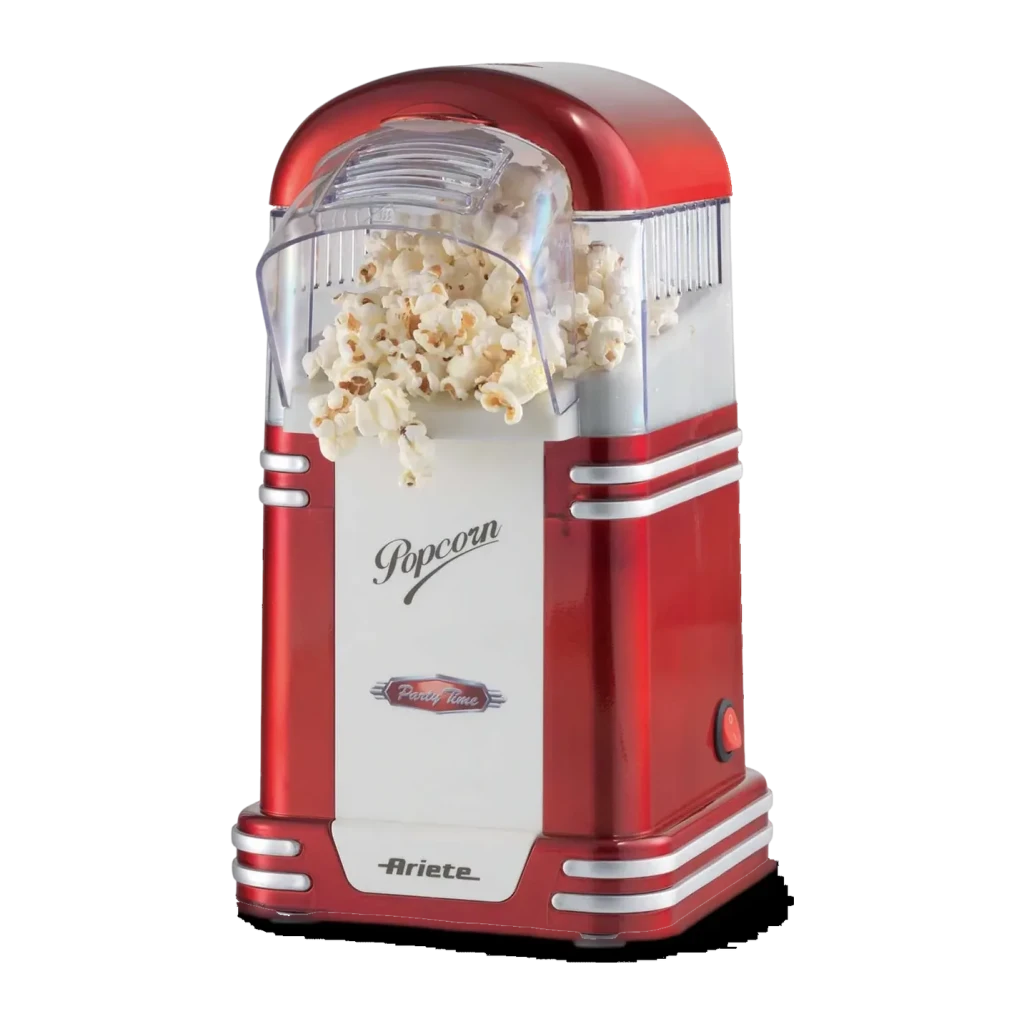 Palomitero Ariete Party Time 2954 1100W 60g maíz/ciclo Rojo/Blanco