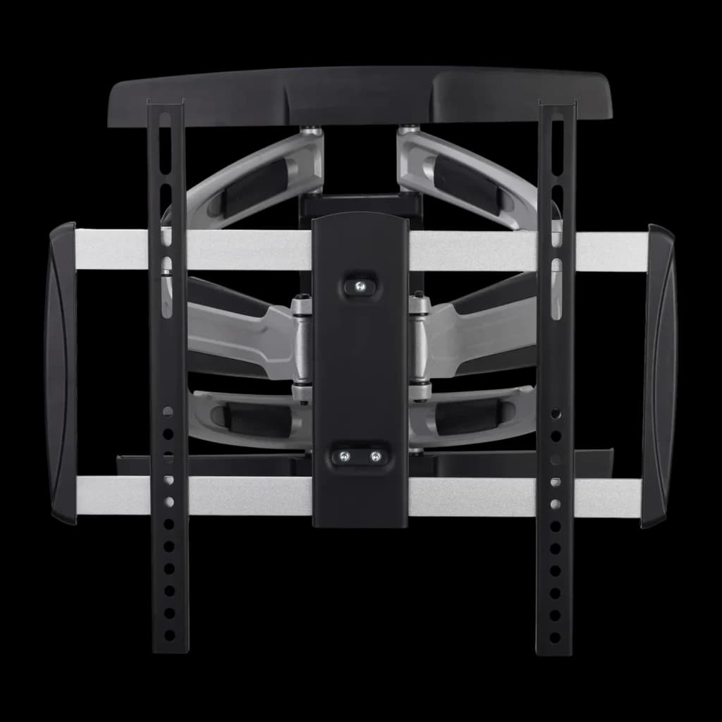 Support TV Equip Noir Mural Articulé 32 pouces-55 pouces 650314, détail: vue frontale du mécanisme articulé avec bras