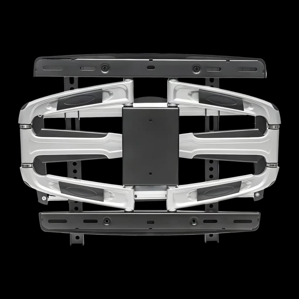 Support TV Equip Noir Mural Articulé 32 pouces-55 pouces 650314, détail: vue zénithale du mécanisme articulé avec bras