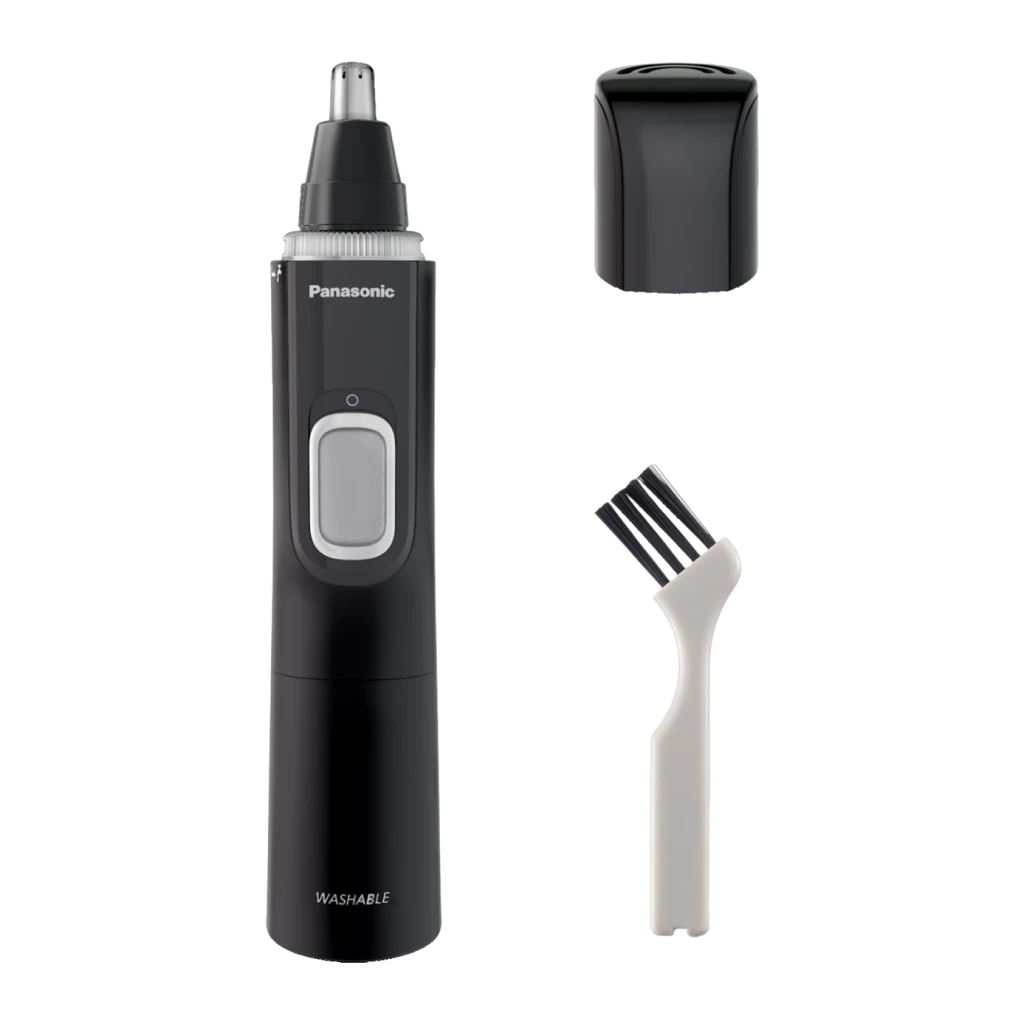 Cortapelos nariz y orejas Panasonic Acero inoxidable Lavable Negro ER-GN300