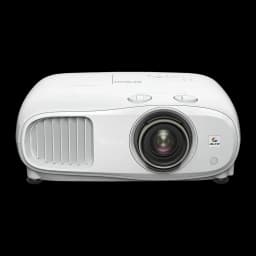 Proyector Epson 4K UHD 3840x2160 3000 Lúmenes ANSI 3LCD Blanco EH-TW7100, vista frontal: objetivo central, rejilla