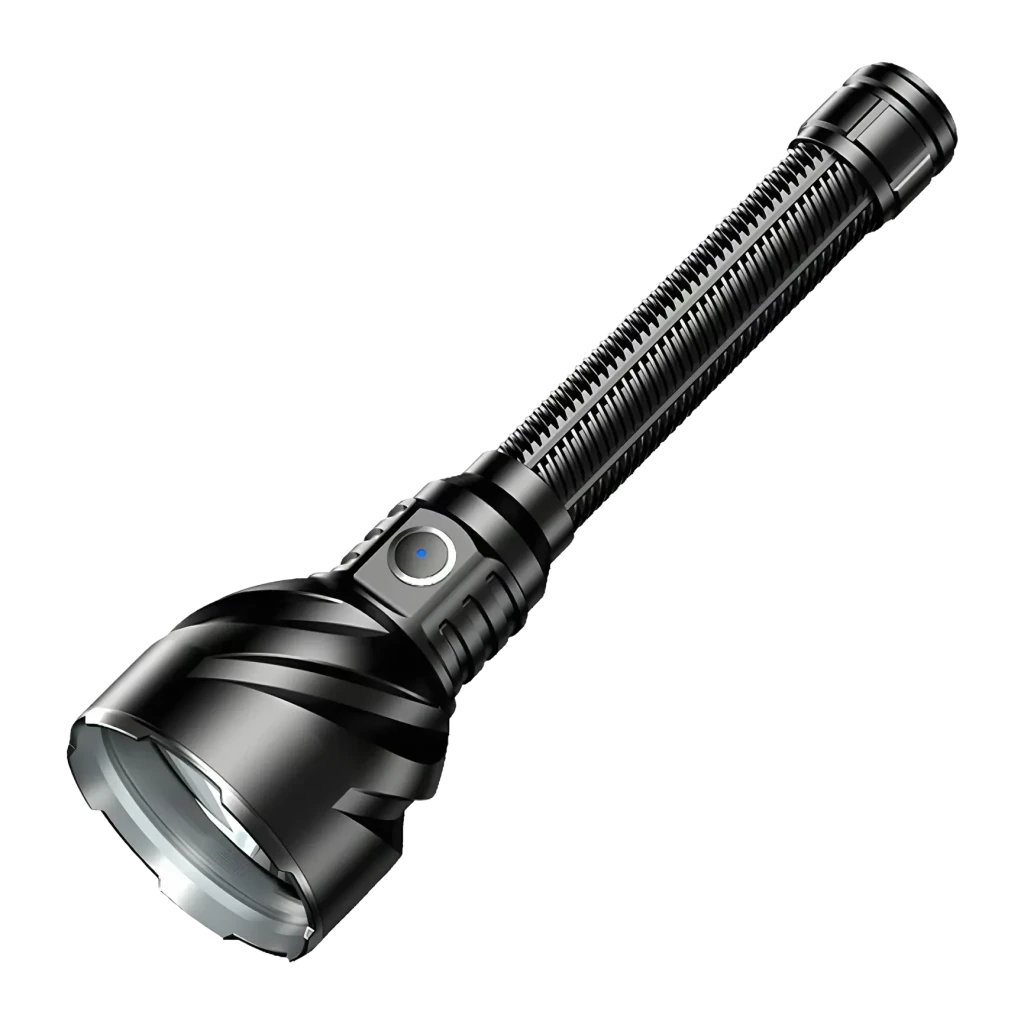 Linterna LED Superfire TF02 Negro Recargable USB-C 3300 Lúmenes 1100m