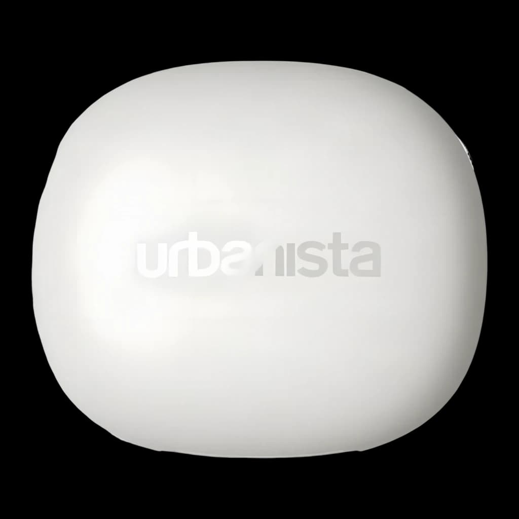 Auriculares Urbanista Santa Monica True Wireless Cancelación de Ruido TWS Blanco, detalle: estuche frontal con logo