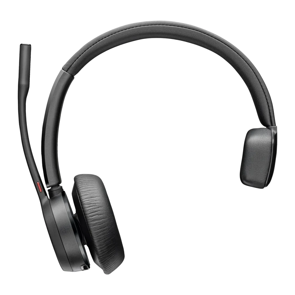Auriculares Poly Voyager 4310 USB-A Reducción de ruido Diadema Bluetooth 5.1 Negro