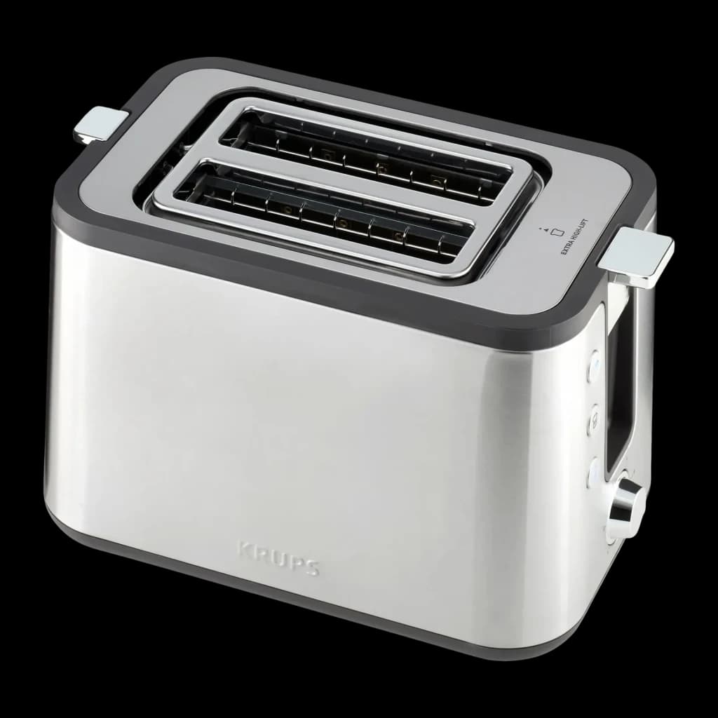 Grille-pain Krups Control Line 850W 2 Fentes Acier Inoxydable KH442D, détail: intérieur des fentes avec résistances