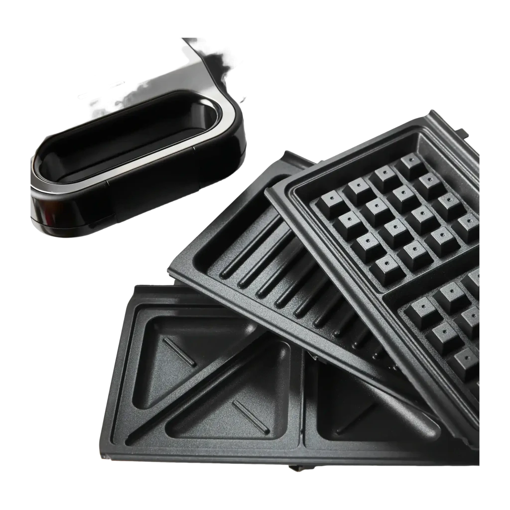 Sandwichera Russell Hobbs Creations 3 en 1 750W Acero Inoxidable 26810-56, detalle: placas sandwich triangular, gofrera