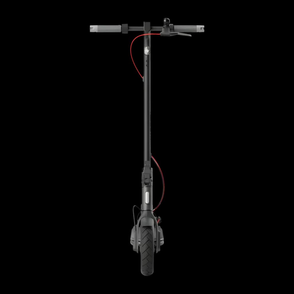 Trottinette Électrique Xiaomi Electric Scooter 4 Swiss Edition 300W 35km 20km/h 10 pouces Noir, détail avant: guidon, câble