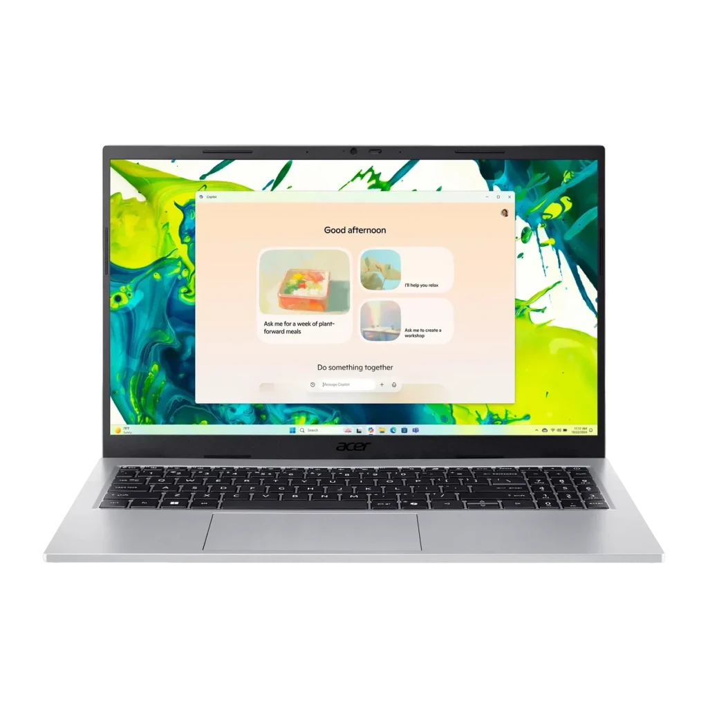 Portátil Acer Aspire Go 15 16GB/512GB 15,6 pulgadas FHD IPS Intel Core 5-120U NVMe PCIe 4.0 M.2 Windows 11 Home Plata