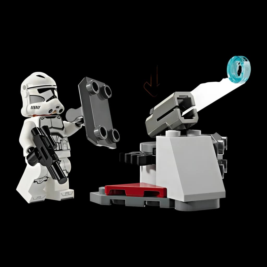 Set LEGO Star Wars Pack de Combate: Soldado Clon y Droide de Combate 75372 215 piezas 7+ años, detalle: minifigura soldado