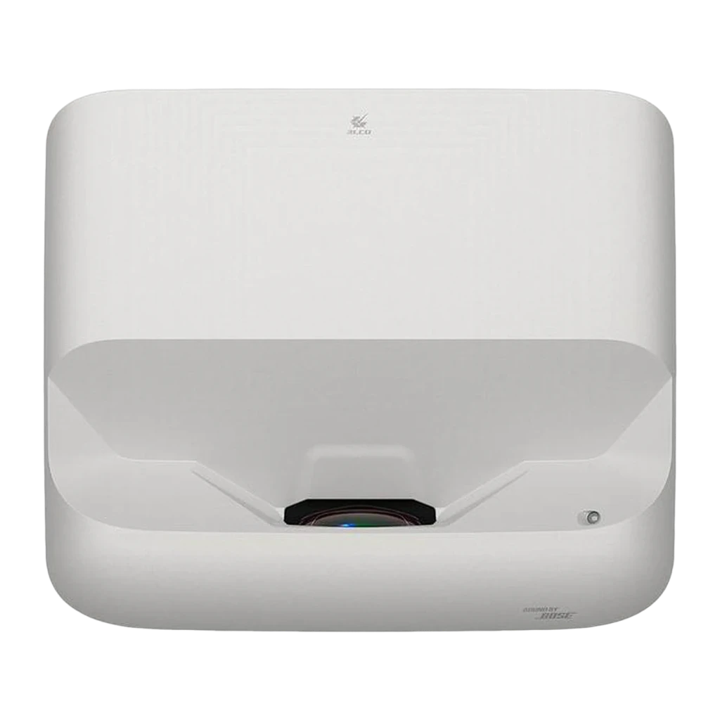 Projecteur laser ultra-courte focale Epson LifeStudio Grand 4K UHD 3600 lumens ANSI Blanc EH-LS670W, détail: face avant