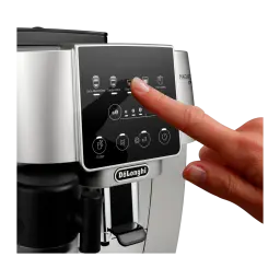 Máquina de café superautomática De'Longhi Magnifica Start Milk 1,8L Moinho integrado Prata ECAM220.80.SB, detalhe: dedo