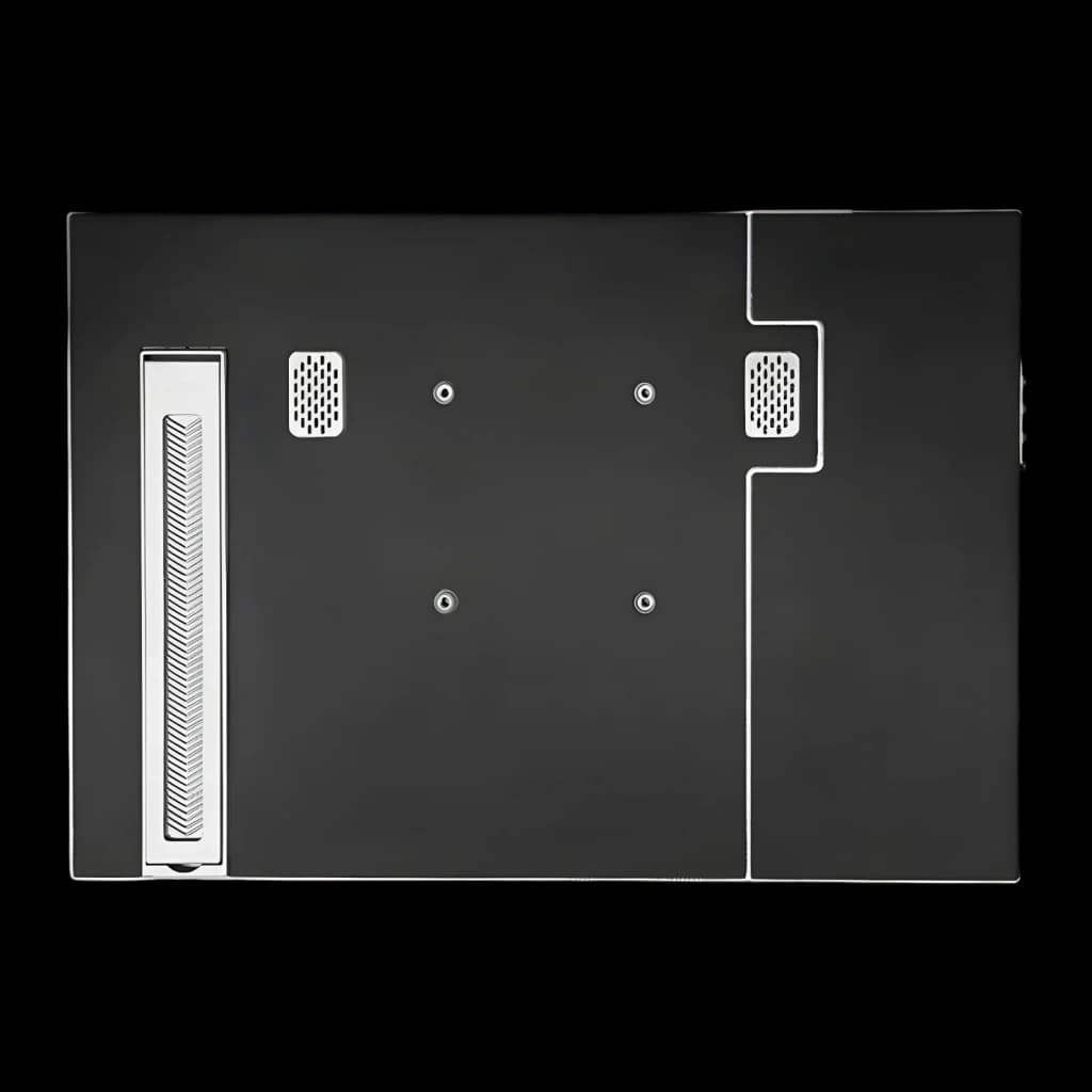Écran Portable ANMITE 16 pouces WUXGA 1920×1200 IPS 100% sRGB 60Hz Noir A160W04, vue arrière: coque noire avec grilles